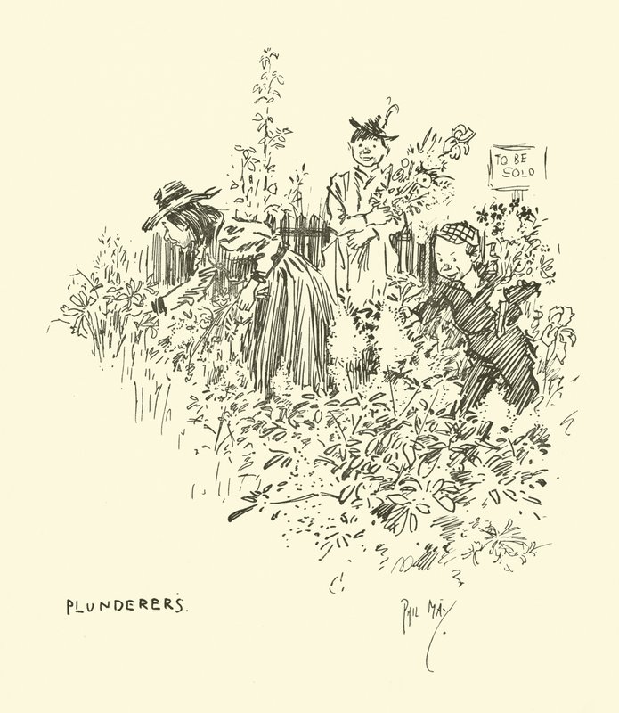 Ilustracja do Phila Maysa Gutter-Snipes autorstwa Phil May