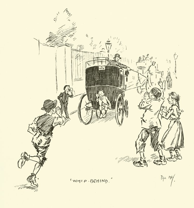 Ilustracja do Phila Maysa Gutter-Snipes autorstwa Phil May