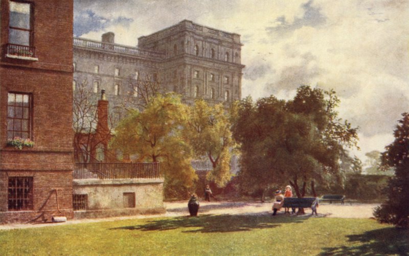 Downing Street nr 10, 1888 r. autorstwa Philip Norman