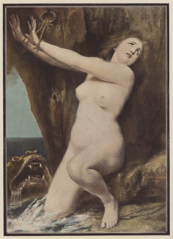Andromeda (kolor lito) autorstwa Philippe Felix Dupuis