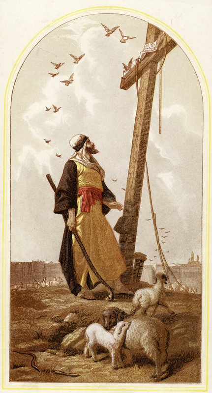 Pasterz Jerozolimy (chromolitho) autorstwa Phillip Richard Morris