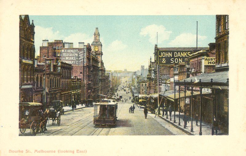 Bourke Street, Melbourne, Wiktoria, Australia (zdjęcie) autorstwa Photographer Australian