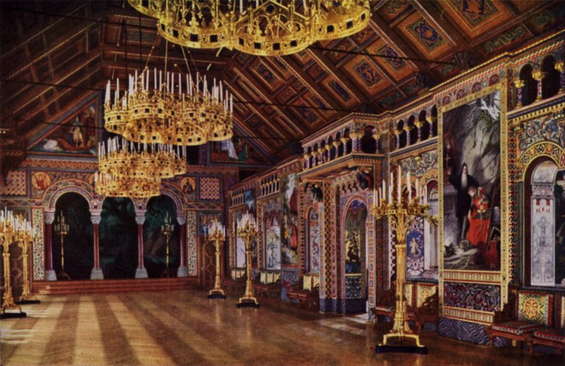 Zamek Neuschwanstein: Sangerfaal, Galeriefeite (zdjęcie) autorstwa Photographer German