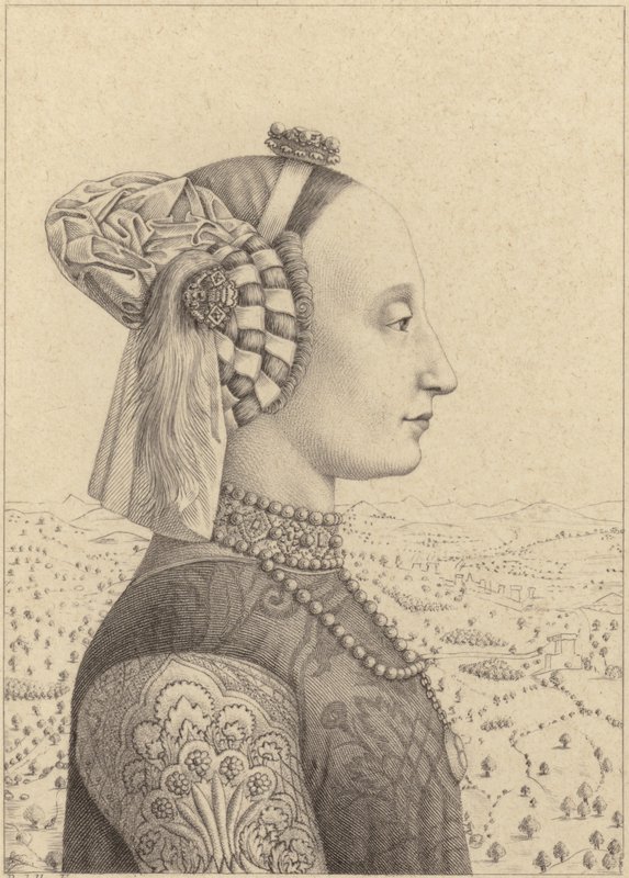 Battista Sforza autorstwa Piero della Francesca