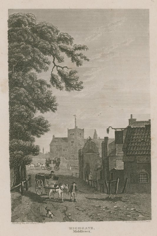 Highgate, Middlesex autorstwa Pieter Jansz. Quast