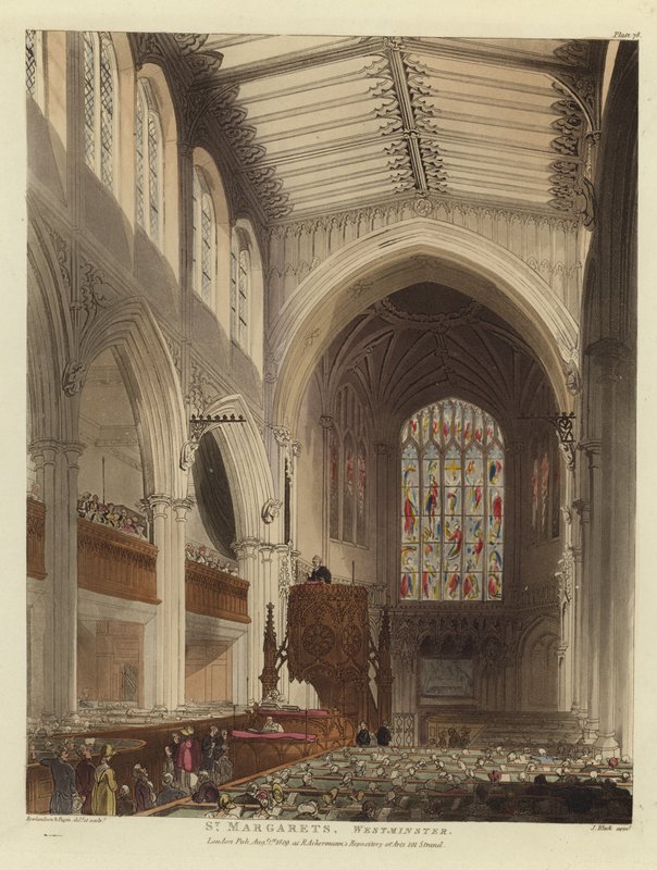 Św. Małgorzaty autorstwa Pugin and Rowlandson