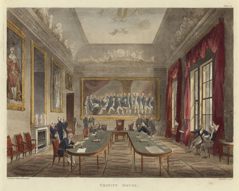 Dom Trójcy Świętej autorstwa Pugin and Rowlandson