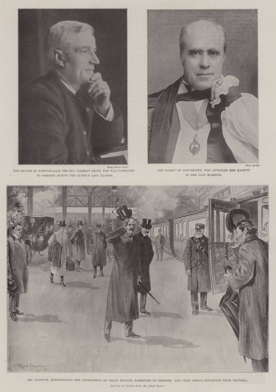 Śmierć królowej Wiktorii autorstwa Ralph Cleaver