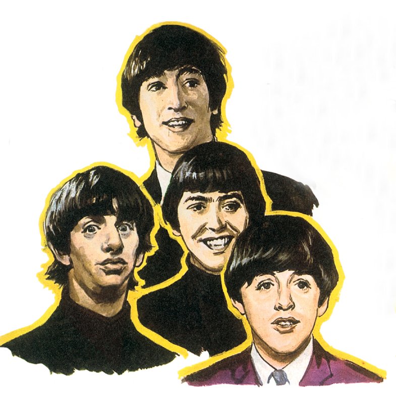 The Beatles autorstwa Ralph Bruce