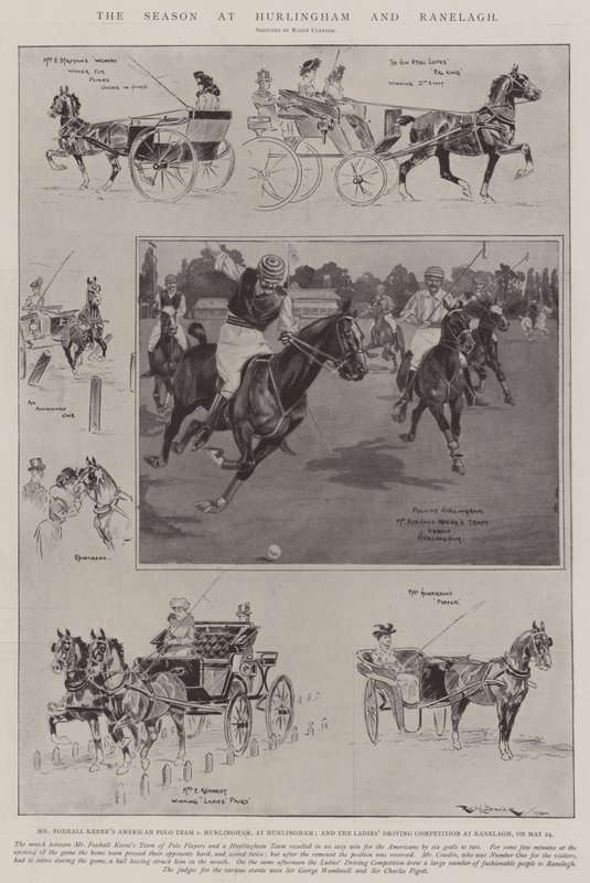 Sezon w Hurlingham i Ranelagh autorstwa Ralph Cleaver