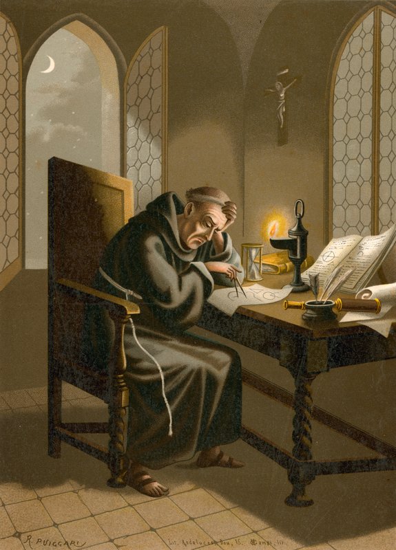Juan Perez de Marchena autorstwa Ramon Puiggari
