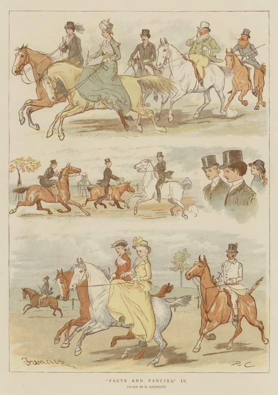 Fakty i fantazje, IV (chromolitho) autorstwa Randolph Caldecott