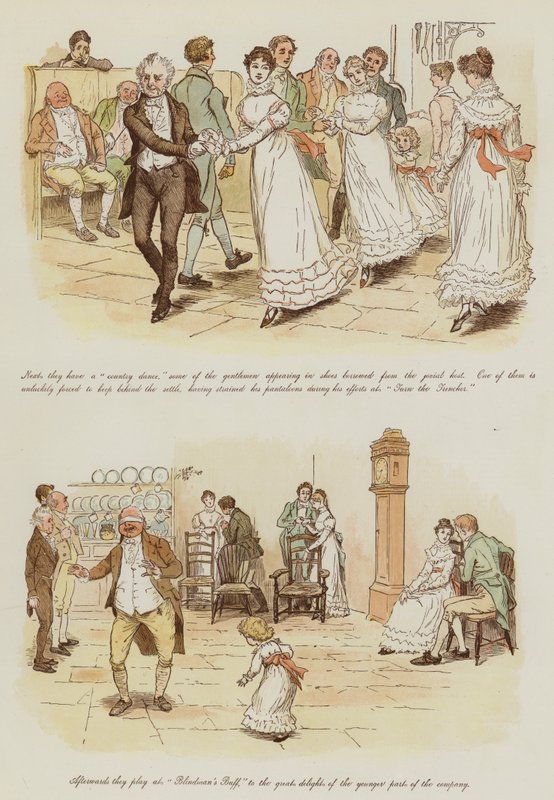 Święta u Curmudgeonów autorstwa Randolph Caldecott