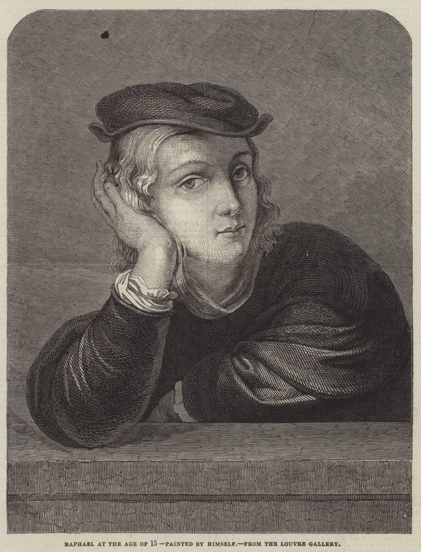 Rafał w wieku 15 lat autorstwa Raffaello Sanzio Raphael