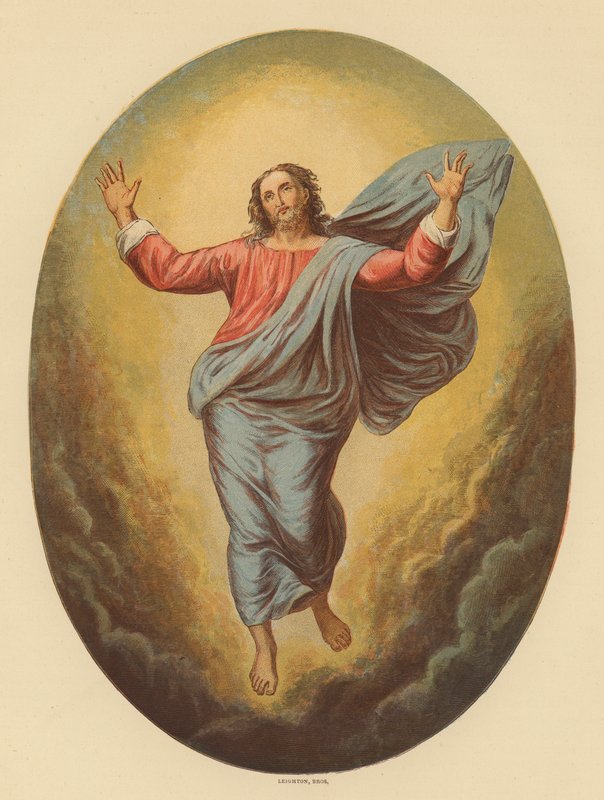 Wniebowstąpienie (kolorowa litografia) autorstwa Raphael (1483 1520) (after)
