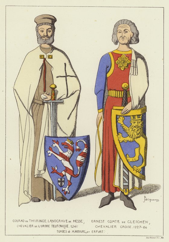 Konrad de Turyngii autorstwa Raphael Jacquemin