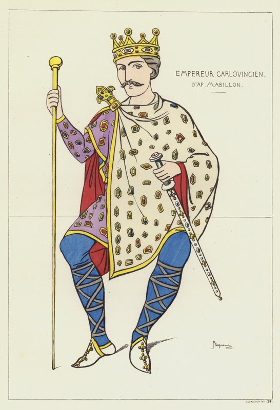 Empereur carlovingien autorstwa Raphael Jacquemin