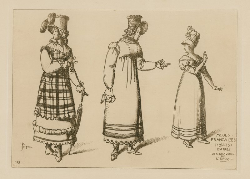 Moda francuska (1814-15) autorstwa Raphael Jacquemin