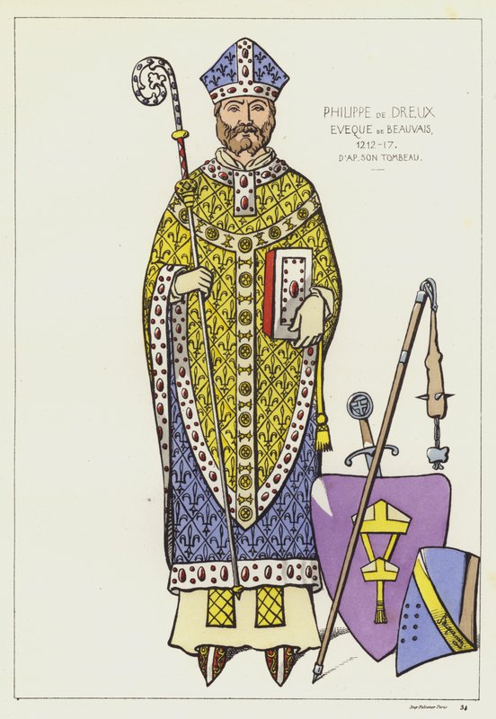 Filip z Dreux autorstwa Raphael Jacquemin