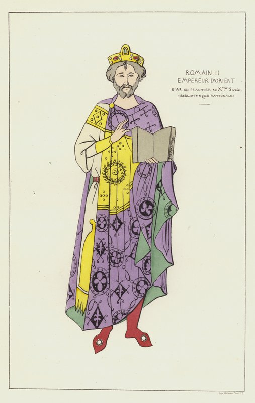 Roman II, Cesarz Wschodu autorstwa Raphael Jacquemin