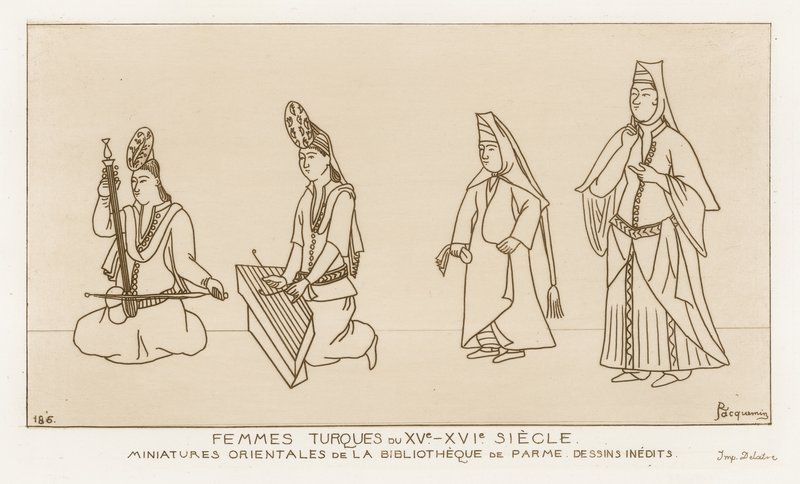 Turczynki z XV-XVI wieku autorstwa Raphael Jacquemin