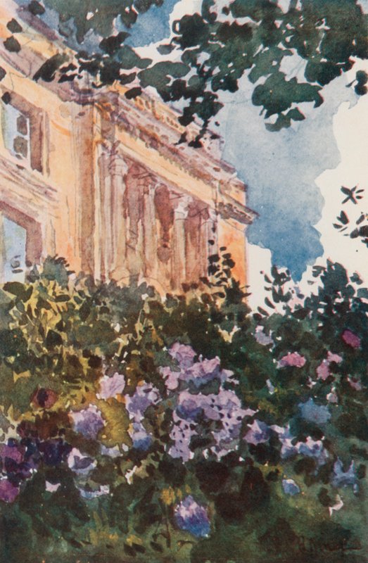 Petit Trianon, Wersal autorstwa Rene Binet