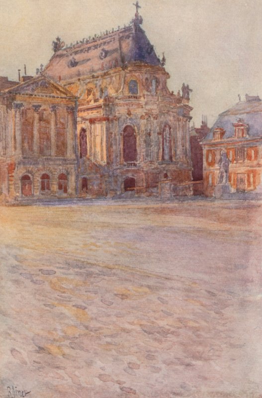 Kaplica, Wersal autorstwa Rene Binet