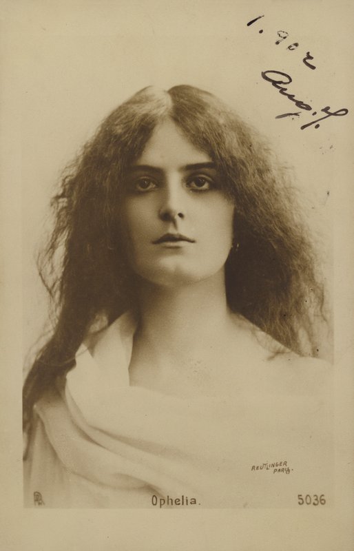 Ofelia autorstwa Reutlinger Studio