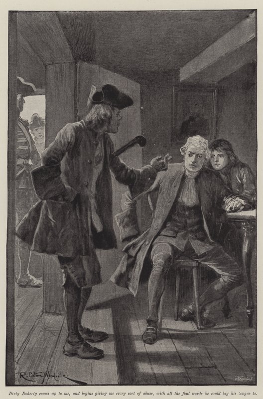 Ilustracja do pułkownika Imperium — Emily Lawless autorstwa Richard Caton Woodville junior