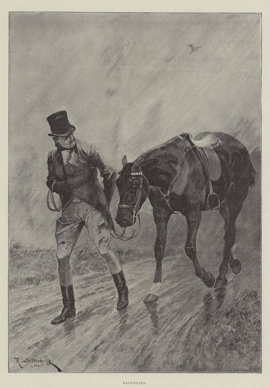 Powracający autorstwa Richard Caton Woodville junior