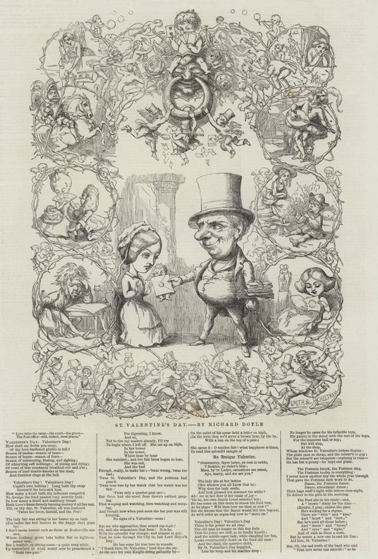 Walentynki autorstwa Richard Doyle