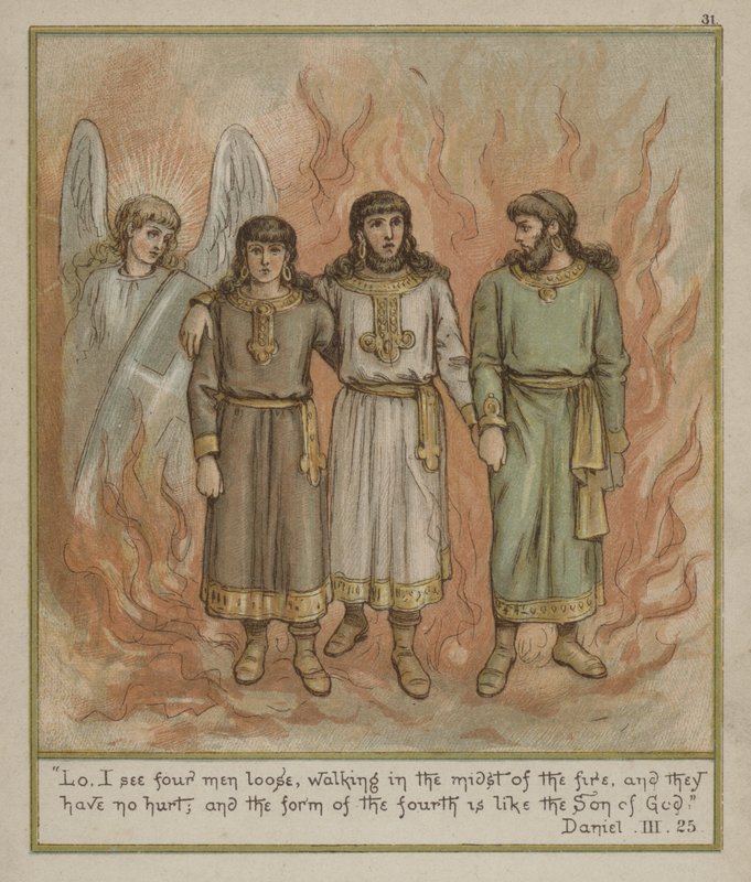 Szadrach; Meszach i Abednego autorstwa Richard Andre
