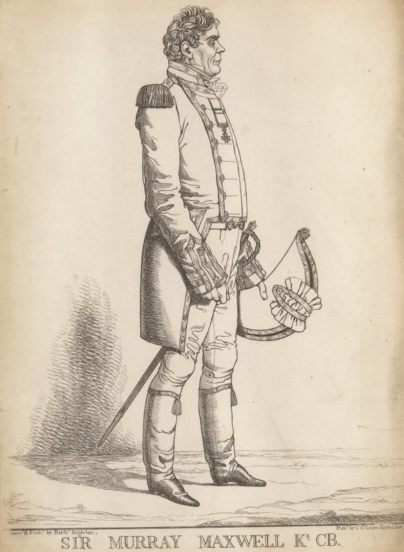 Sir Murray Maxwell autorstwa Richard Dighton