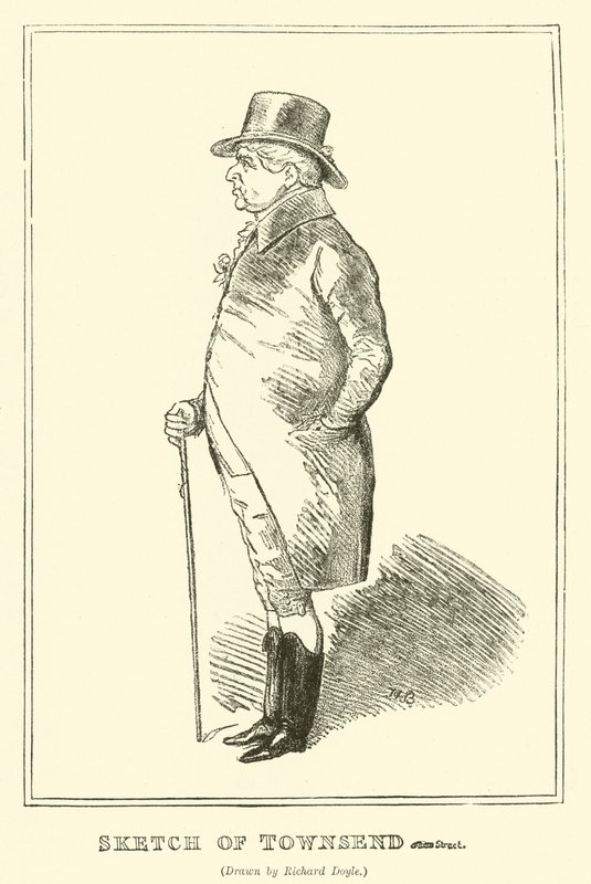 Szkic Townsend (grafika) autorstwa Richard Doyle