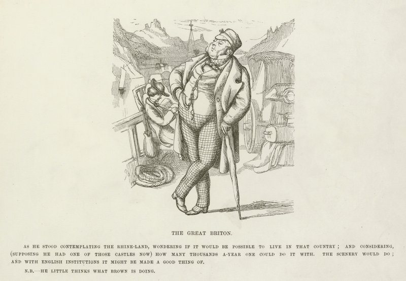 Wielki Brytyjczyk autorstwa Richard Doyle