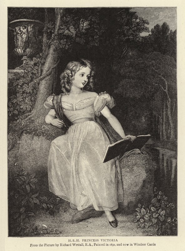 H R H Księżniczka Wiktoria autorstwa Richard Westall