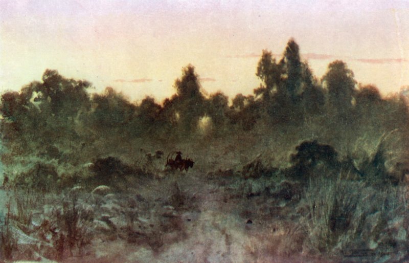 Świt w lesie autorstwa Robert George Talbot Kelly