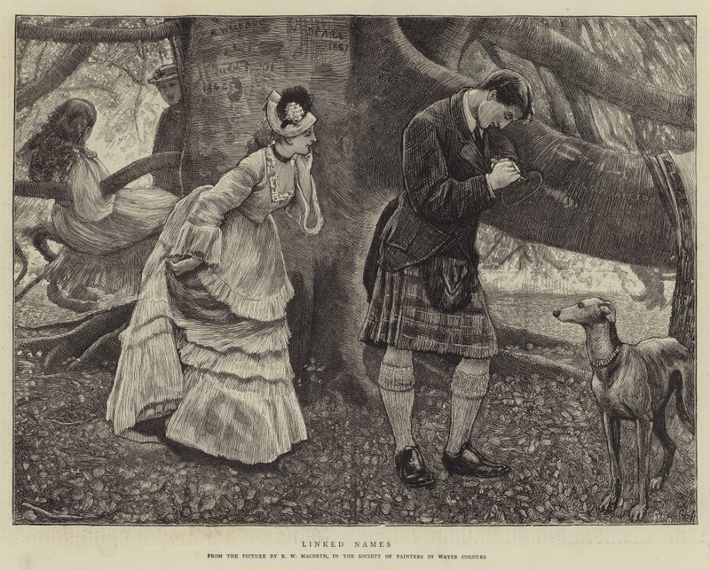 Połączone nazwy autorstwa Robert Walker Macbeth