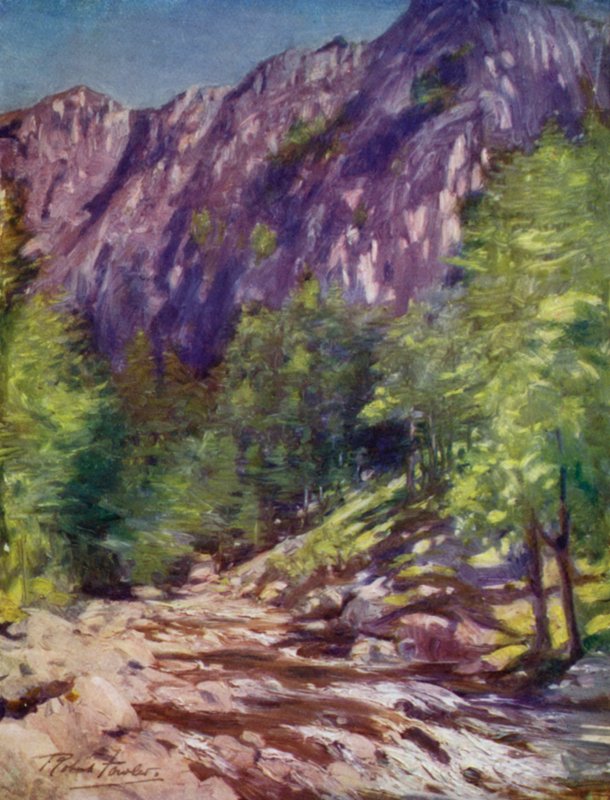 Aberglaslyn (kolor lito) autorstwa Robert (after) Fowler