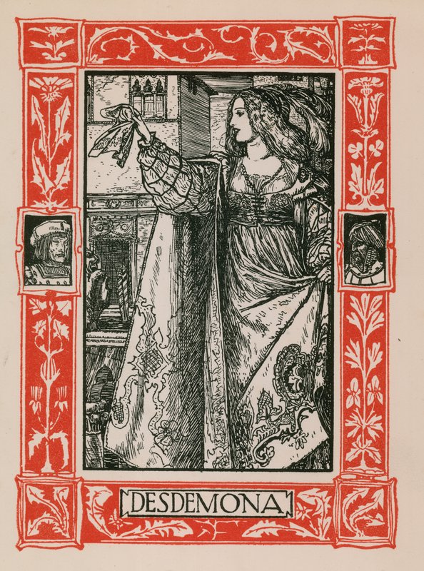 Desdemona, Otello autorstwa Robert Anning Bell