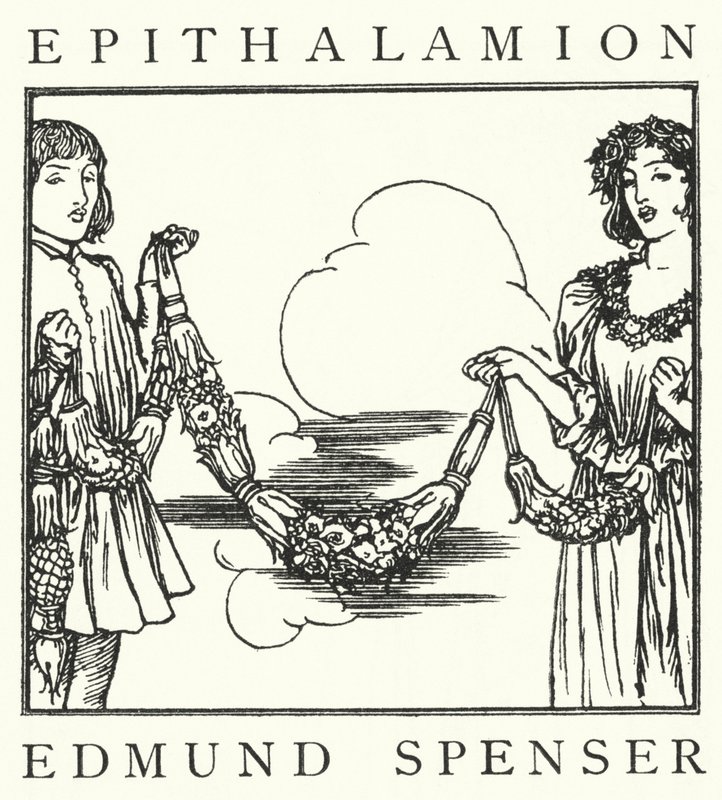 Epitalamion, Edmund Spenser (lito) autorstwa Robert Anning Bell