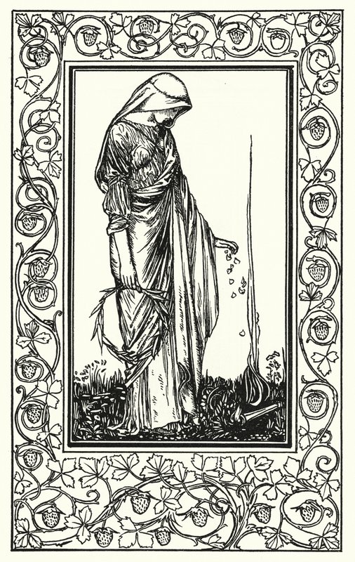 Shelley: Adonais (litografia) autorstwa Robert Anning Bell