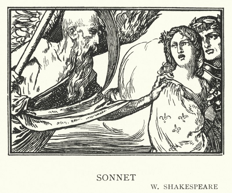 Sonet (lito) autorstwa Robert Anning Bell