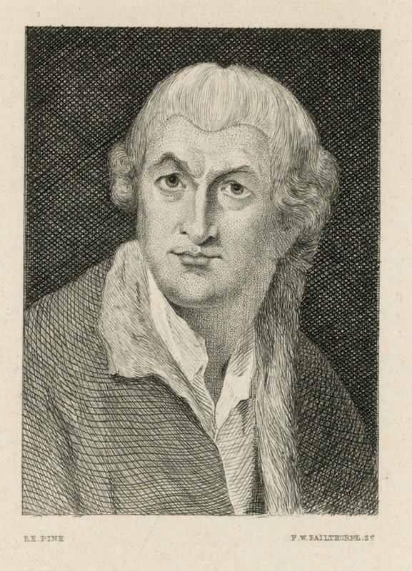 David Garrick, aktor autorstwa Robert Edge Pine