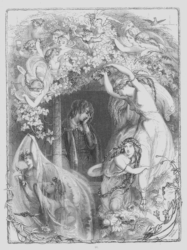 John Milton, L’Allegro (grafika) autorstwa Robert Huskisson