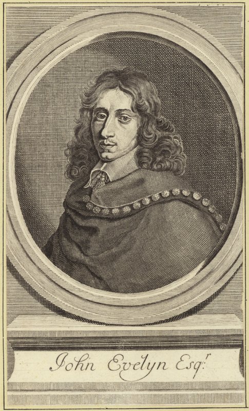 John Evelyn autorstwa Robert Nanteuil