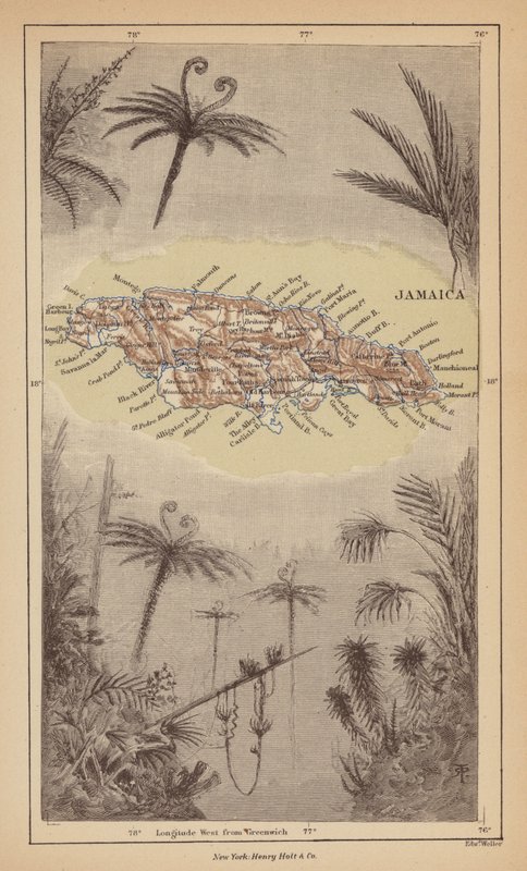 Jamajka (grawerunek) autorstwa Robert Pritchett