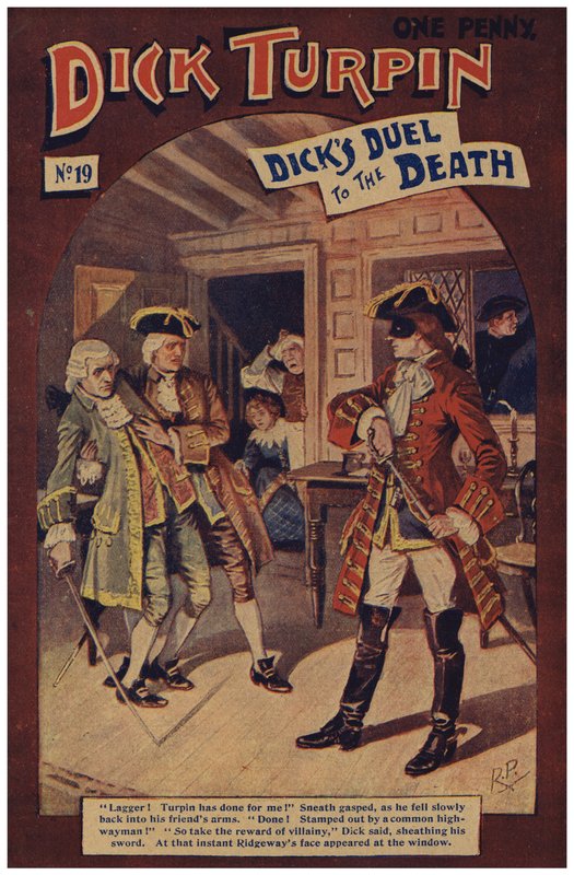 Dick Turpin (kolor lito) autorstwa Robert Prowse Jnr