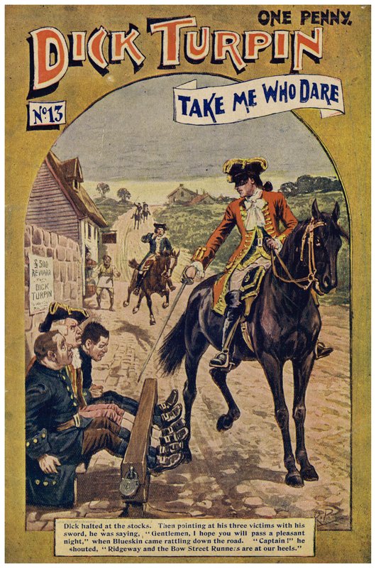 Dick Turpin (kolor lito) autorstwa Robert Prowse Jnr
