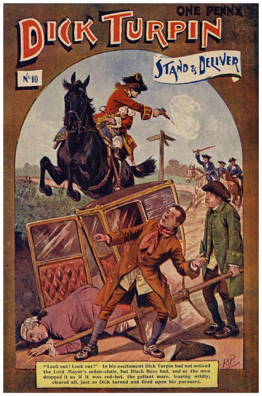 Dick Turpin (kolor lito) autorstwa Robert Prowse Jnr